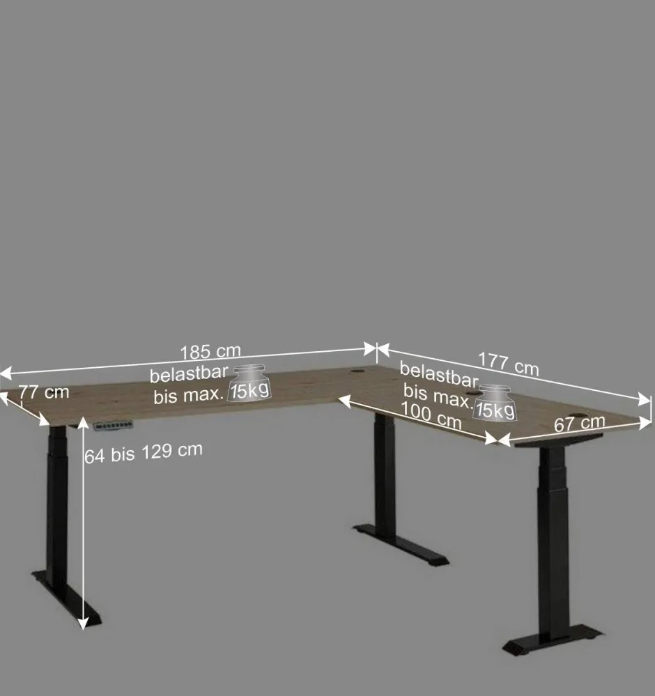 Officemöbel Komplettset modern - Kuetra (achtteilig)^Wohnen Sale