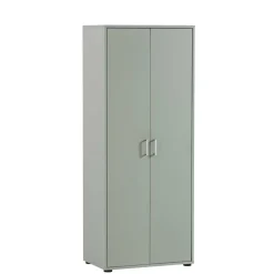Wohnen Officeschrank in Graugrün - Zebastio