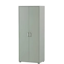 Wohnen Officeschrank in Graugrün - Zebastio