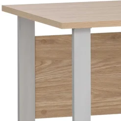 Wohnen Officetisch in Eiche Hell Holzdekor - Vrella