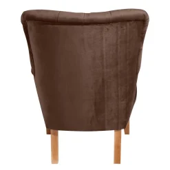 Ohrensessel in Braun und Buche Natur - Emirello^Wohnen Online