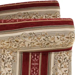 Wohnen Ohrensessel mit Streifen und Ornamenten - Basento