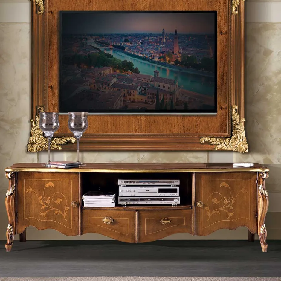 Oppulentes TV Board im Italienischen Stil - Carlenna^Wohnen