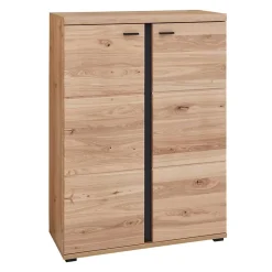 Wohnen Ordnerschrank mit Doppeltür teilmassiv - Emly