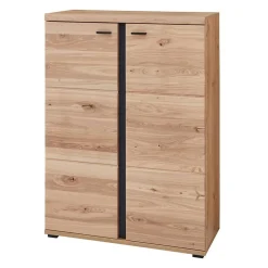 Wohnen Ordnerschrank mit Doppeltür teilmassiv - Emly