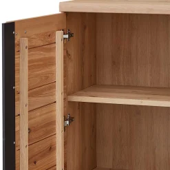 Wohnen Ordnerschrank mit Doppeltür teilmassiv - Emly