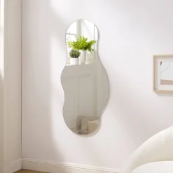 Wohnen Organisch geformter Spiegel ohne Rahmen - Estate