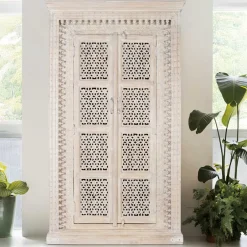 Orient Design Schrank in Mangoholz White Wash - Capo^Wohnen Hot