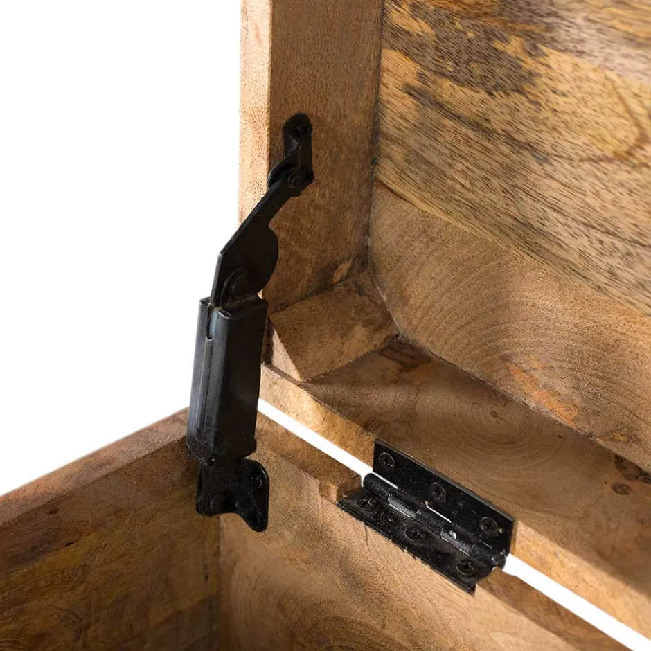 Wohnen Orient Design Truhe in Bunt mit Elefanten Motiv - Branle