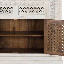 Orient Style Sideboard aus Mangoholz White Wash - Capo^Wohnen Discount