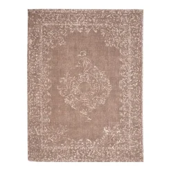 Wohnen Orient Teppich im Vintage Style in Schlammfarben - Dialucia