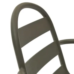 Outdoor Armlehnenstühle in Graugrün - Ocna (4er Set)^Wohnen Sale