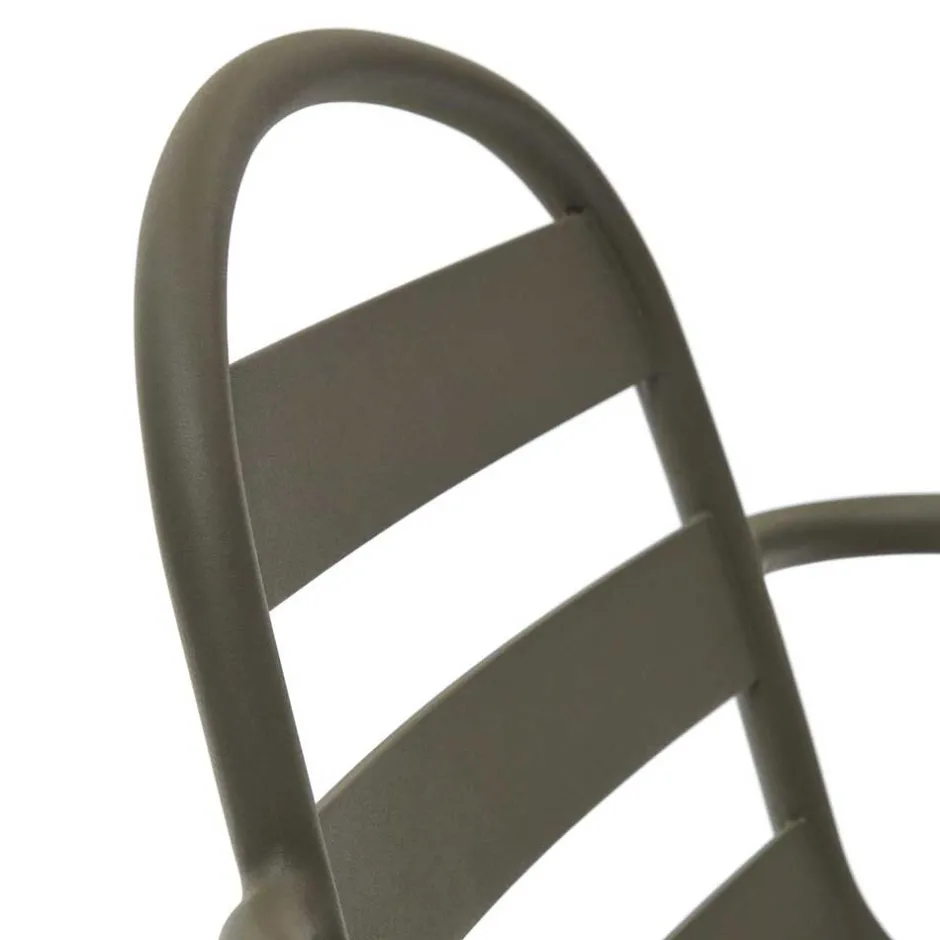 Outdoor Armlehnenstühle in Graugrün - Ocna (4er Set)^Wohnen Sale