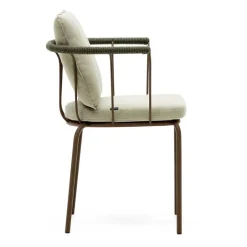 Wohnen Outdoor Armlehnstühle in Braun - Ragusca (4er Set)