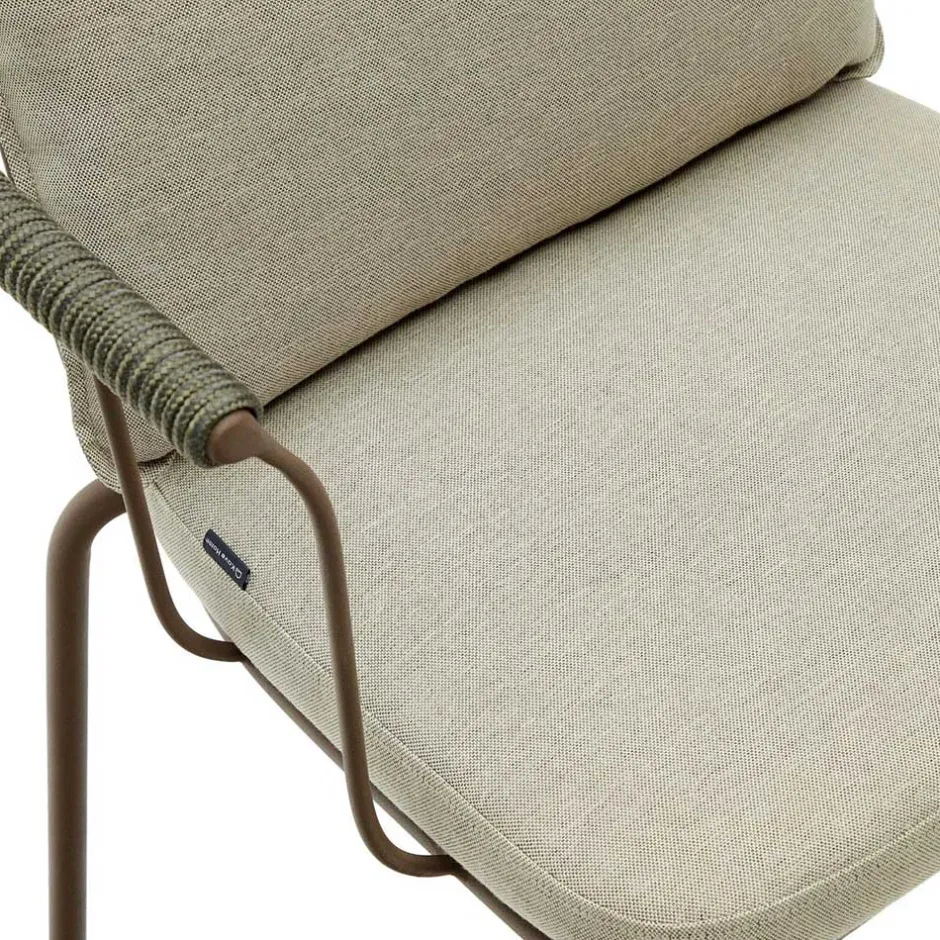 Wohnen Outdoor Armlehnstühle in Braun - Ragusca (4er Set)