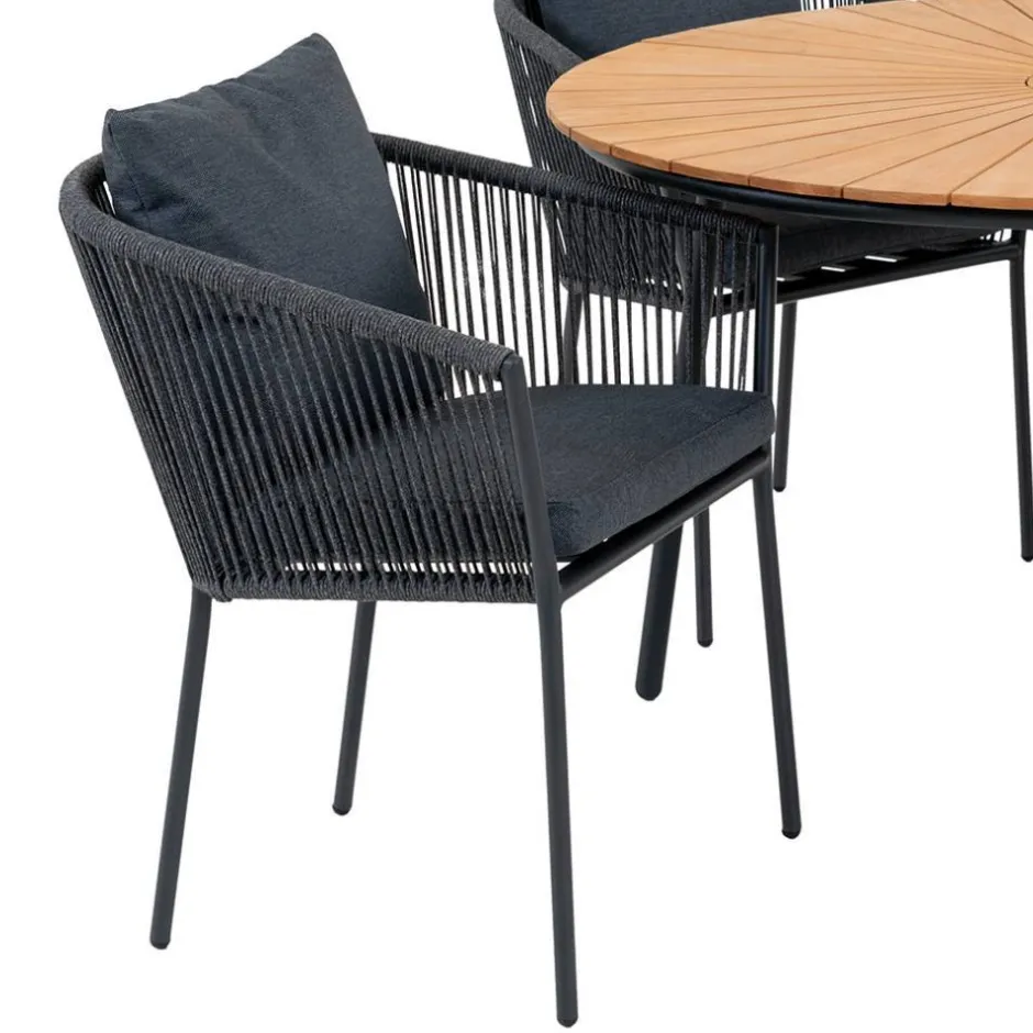 Wohnen Outdoor Essgruppe im modernen Stil - Farmer (fünfteilig)