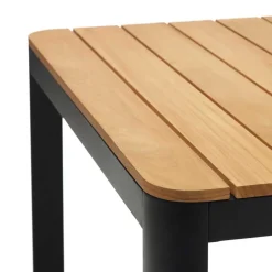 Wohnen Outdoor Esstisch mit Teakholz-Tischplatte - Price