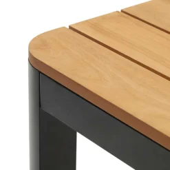 Wohnen Outdoor Esstisch mit Teakholz-Tischplatte - Price