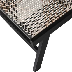 Wohnen Outdoor Hocker aus Aluminium - Avalun (2er Set)