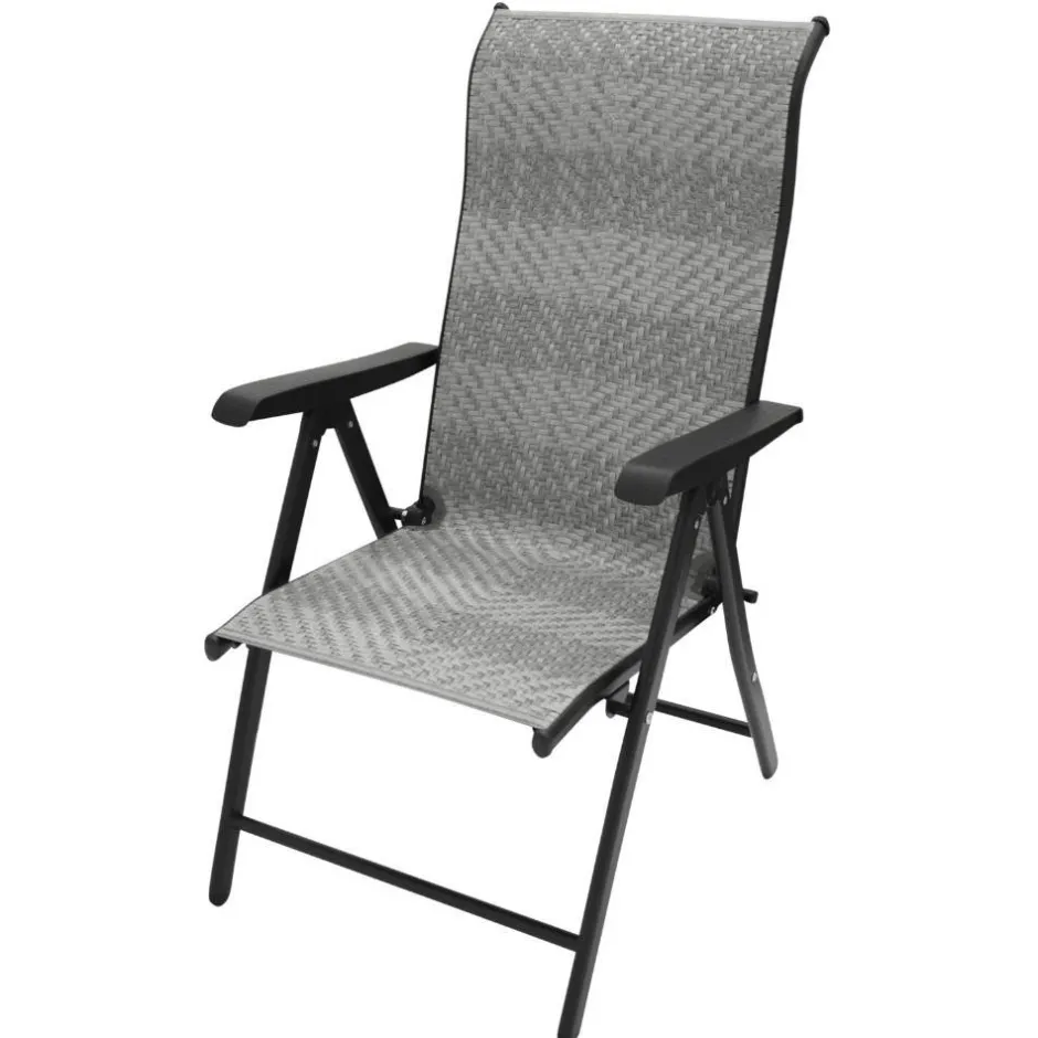 Outdoor Klappsessel in Grau und Schwarz - Troketta^Wohnen Online