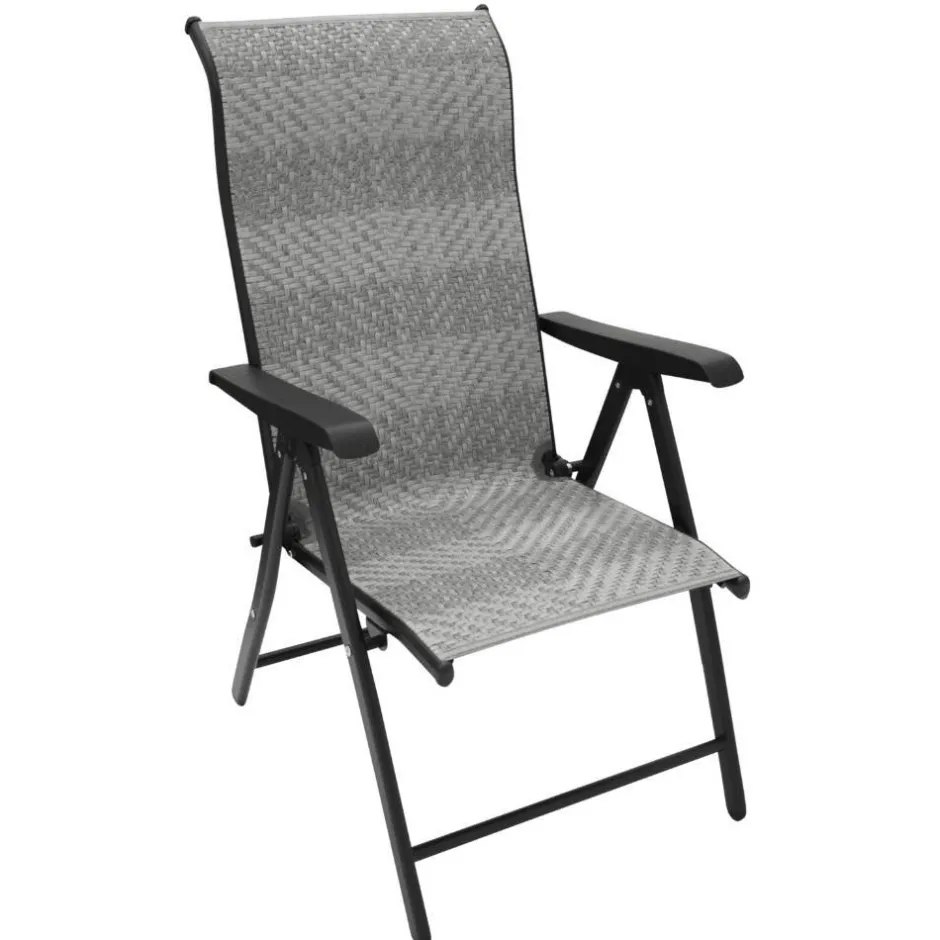 Outdoor Klappsessel in Grau und Schwarz - Troketta^Wohnen Online