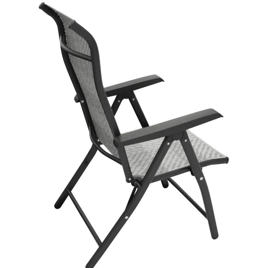 Outdoor Klappsessel in Grau und Schwarz - Troketta^Wohnen Online