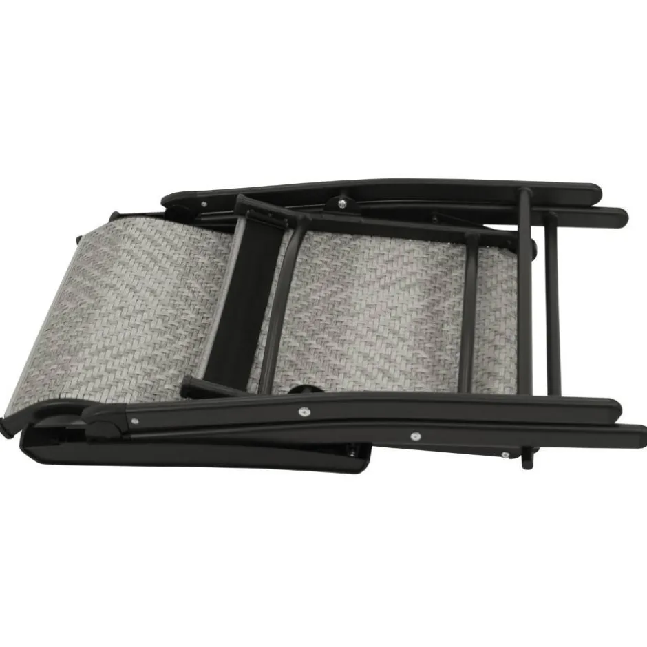 Outdoor Klappsessel in Grau und Schwarz - Troketta^Wohnen Online