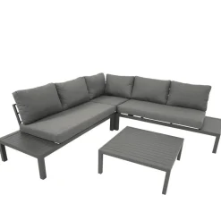 Outdoor Lounge Ecksofa mit Tisch - Stramo (vierteilig)^Wohnen Clearance