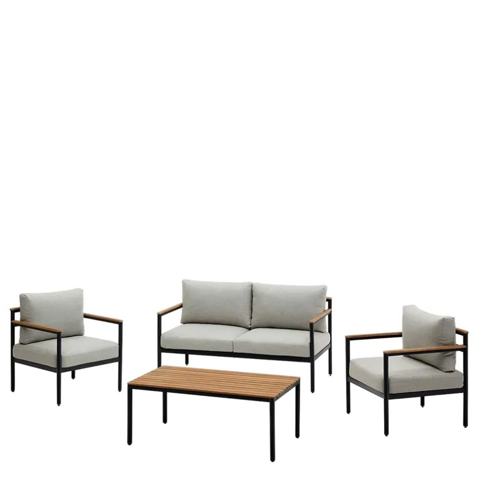 Outdoor Lounge Möbel Set - Daostan (vierteilig)^Wohnen Outlet