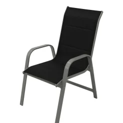 Wohnen Outdoor Stapelstühle mit hoher Lehne - Niridena (2er Set)