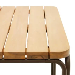 Outdoor Stehtisch aus braunem Metall - Ragusca^Wohnen