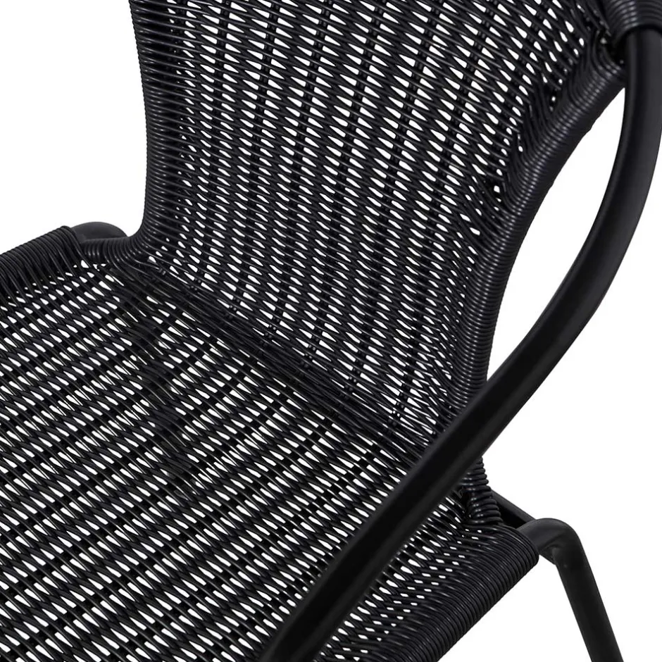 Wohnen Outdoor Stühle aus Kunstrattan - Mondello (4er Set)