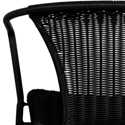 Wohnen Outdoor Stühle aus Kunstrattan - Mondello (4er Set)