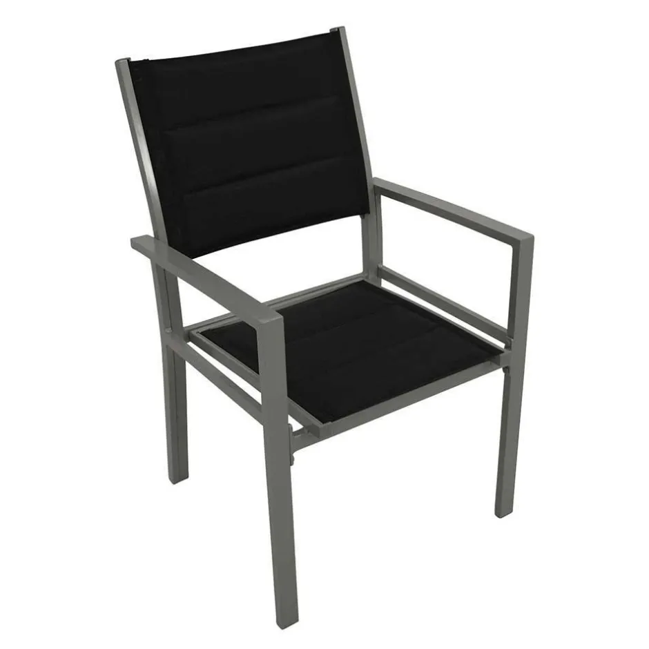 Wohnen Outdoor Tisch mit Armlehnenstühlen - Ashford (fünfteilig)