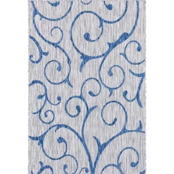 Wohnen Outdoor Webteppich aus PP mit Ornamentmotiv - Elsaro