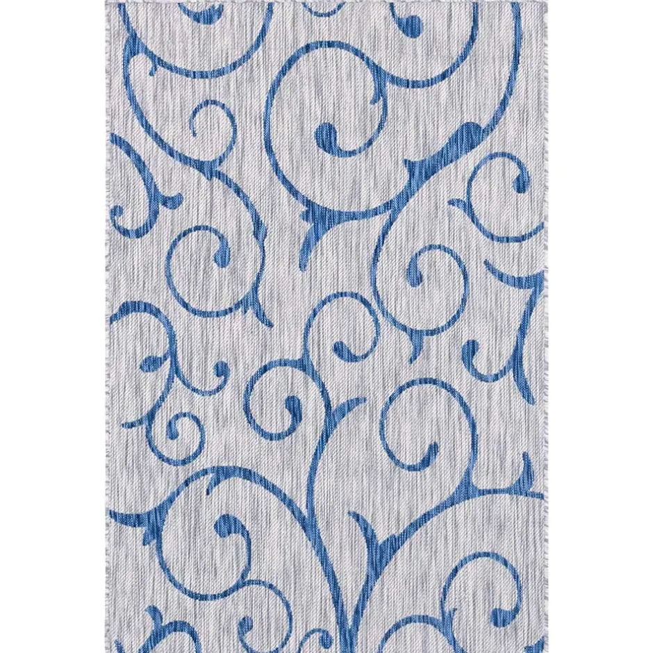 Wohnen Outdoor Webteppich aus PP mit Ornamentmotiv - Elsaro