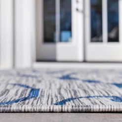 Wohnen Outdoor Webteppich aus PP mit Ornamentmotiv - Elsaro