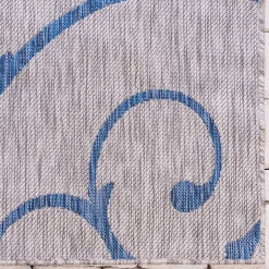 Wohnen Outdoor Webteppich aus PP mit Ornamentmotiv - Elsaro