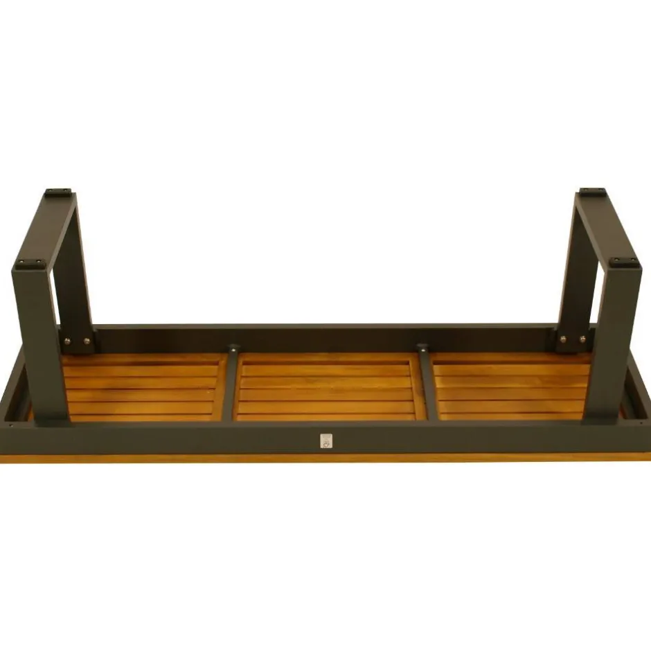 Wohnen Outdoorbank ohne Lehne aus Akazienholz - Abrahams