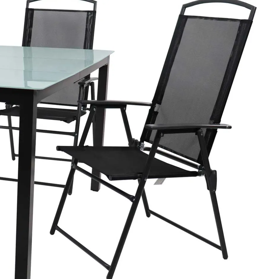 Wohnen Outdoor-Sitzgruppe für 4 Personen - Vokoz (fünfteilig)