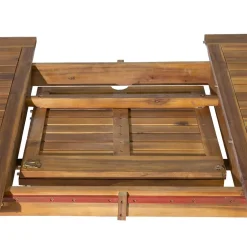 Wohnen Ovale Gartentisch Gruppe für vier Personen - Nevuz (fünfteilig)