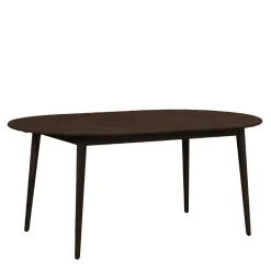 Wohnen Ovaler Ausziehtisch in Eiche Dunkel - Relencia