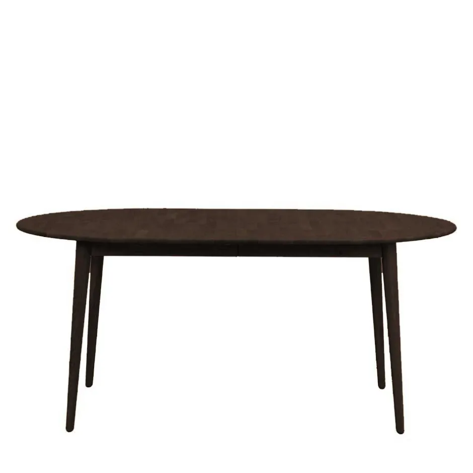 Wohnen Ovaler Ausziehtisch in Eiche Dunkel - Relencia