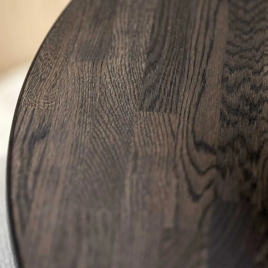 Wohnen Ovaler Ausziehtisch in Eiche Dunkel - Relencia