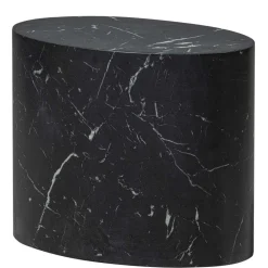 Wohnen Ovaler Beistelltisch mit zylindrischem Design - Same