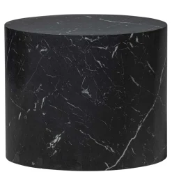 Wohnen Ovaler Beistelltisch mit zylindrischem Design - Same