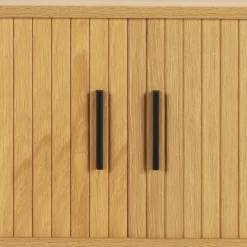 Wohnen Ovaler Couchtisch mit Stauraum - Barnetta