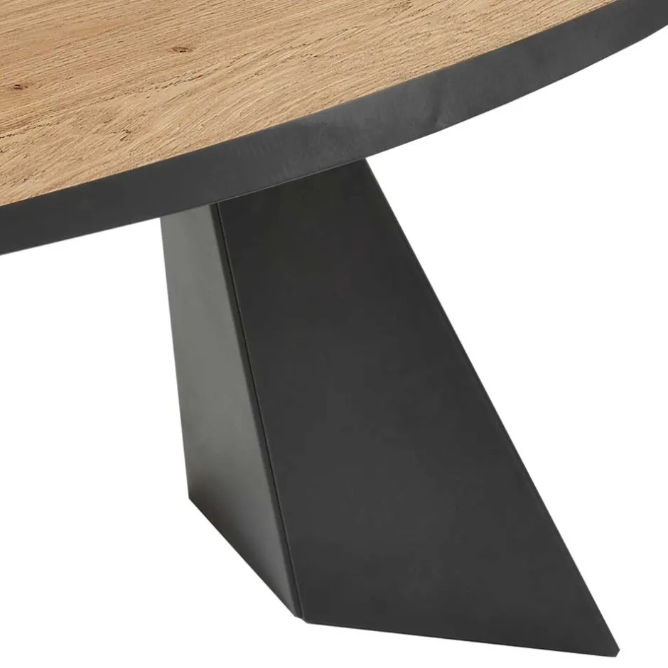 Ovaler Designtisch mit Schweizer Kante - Sinvoje^Wohnen Sale