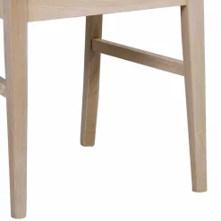 Ovaler Esstisch Eiche White Wash & 4 Stühle Pessoa mit Webstoff Grau (fünfteilig)^Wohnen Hot