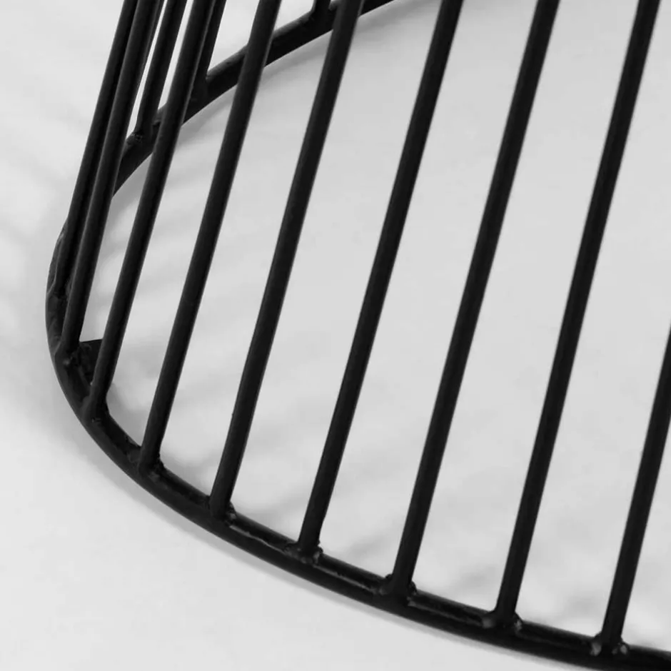 Wohnen Ovaler Esstisch mit Eisen Drahtgestell - Rubins